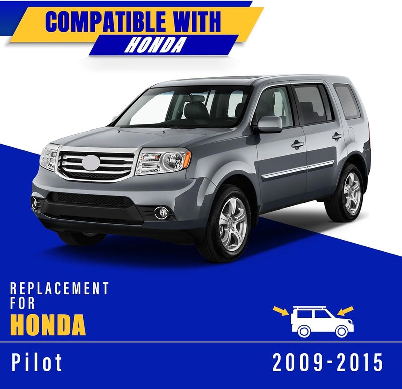 Rooppa 3 wipers Replacement for 2009-2015 Honda pilot, Windshield Wiper Blades Original Equipment Replacement - 22"/21"/14" (Set of 3) U/J HOOK - Image 5